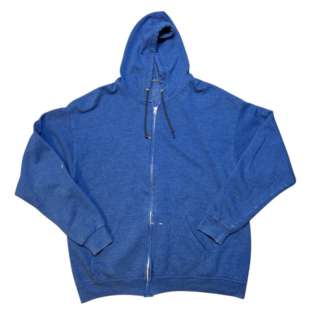 Fruit of the Loom Women’s Blue Zip-Up Sweater